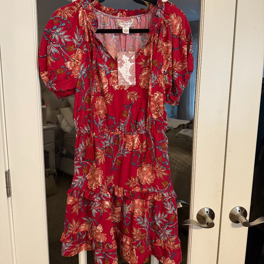 Free People Women's Floral Dress Size Medium
